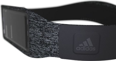 Rrip sportiv për telefon Adidas Originals SP, deri 5.5", elastik, i zi