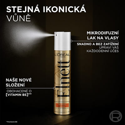Sprej mbrojtës për flokë të lyerL'Oréal Paris Elnett Color Protection, 300 ml