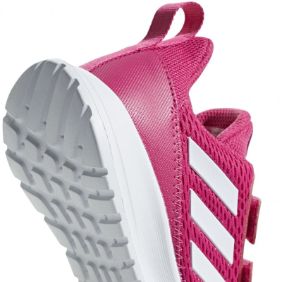 Atlete për kalamoj Adidas AltaRun CF, Cloudfoam, me shirit ngjitës, të bardha