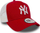 Kapelë New Era New York Yankees Clean A Frame Trucker, me rrjetë, e kuqe e bardhë