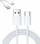 Kabllo karikimi Zenwire ZC-17, USB-A në USB-C, 2 m, e bardhë