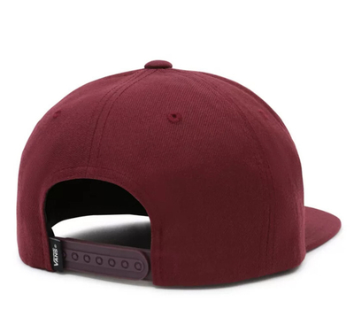 Kapele për meshkuj Vans Drop V II Snapback, e kuqe e errët