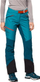 Pantallona skish për goca Jack Wolfskin ALPSPITZE PANTS W, softshell, RECCO, ngjyrë blu