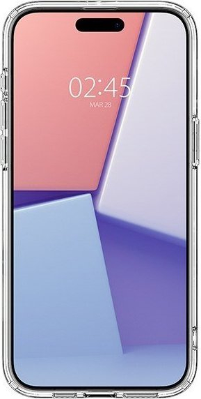 Mbështjellës telefoni Spigen Ultra Hybrid Mag, për iPhone 15 Pro 6.1", MagSafe, frost clear