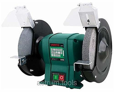 Gërryes fiks Verto 51G427, 350W, disk 200mm, jeshil