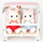 Karrocë lodër dyshe Epoch Sylvanian Families Double Stroller 2920, për bebe lodër, shumëngjyrëshe