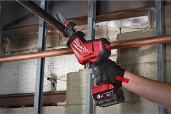 Sharrë reciproke pa kabllo Milwaukee M18 Fuel FHZ-0X, 18V, brushless, e kuqe
