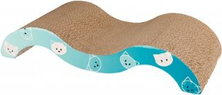 Trixie Mimi Scratching Wave, 50 x 9 x 23 cm, Тиркизна