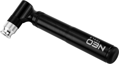 Pompë biçiklete Neo 91-015 Pro Mini, alumini, presion i lartë, gri