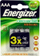 Bateri rikarikuse AAA Energizer Recharge, NiMH 850mAh, 1.2V, ngjyrë argjendi