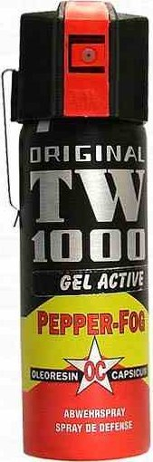 Заштитен спреј ТОГО Pepper Spray 1000, 63 ml, млаз
