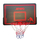 Tabla basketbolli Enero Tornado, 110x70cm, rreth 45cm, e zezë me të kuqe