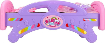 Shtrat kukullash Mega Creative BED FOR DOLLS, set gjërash, plastik, shumëngjyrësh