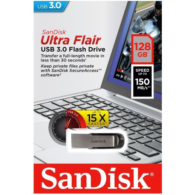 SanDisk Ultra Flair 128GB USB 150MB/s