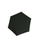 Çadër e palosshme Doppler Fiber Mini Compact Uni Black, e zezë