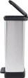 Kosh mbeturinash Curver Pedal Bin Deco, 50L, me pedale, argjendtë