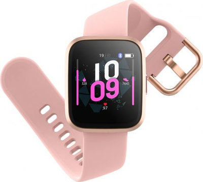 Orë e zgjuar Forever ForeVigo 2 SW-310, ekran 1.4", Bluetooth, ari rozë