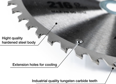 Teh rrethor Specialist TCT Blade 51/1-30030, 300mm, 30 dhëmbë, metalik