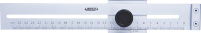 Vizore matëse Insize MLPN-L-200, 200 mm, ndarje 0,1 mm, çelik i kromuar, e hirtë