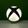 Llambë dekor Xbox Logo Light, USB, për mur, e bardhë