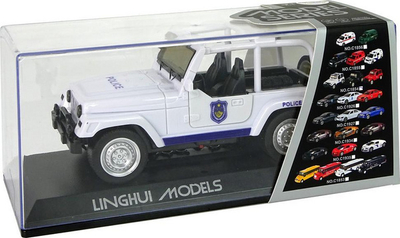 Lodër Leantoy Import automjet police, e bardhë