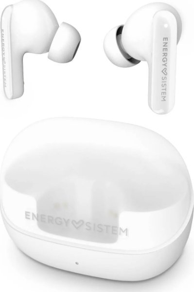 Слушалки TWS Energy Sistem Serenity ANC, Bluetooth 5.4, 25 часа батерија, бели