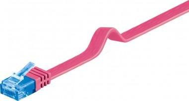 Kabllo rrjeti Wentronic Goobay 96298, CAT 6a UTP, 50cm, e kuqe