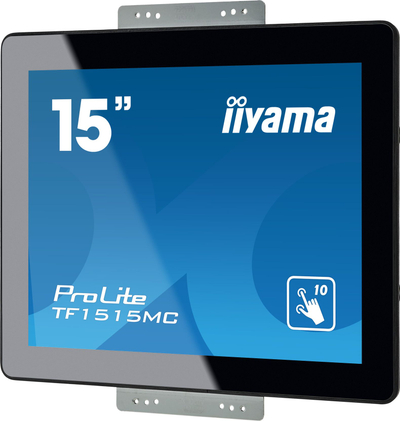 Monitor iiyama ProLite TF1515MC-B2, 15", me shumë prekje, i zi