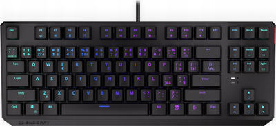 Tastierë gaming Endorfy Thock TKL Brown, mekanike, RGB, e zezë