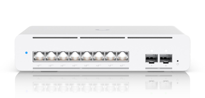 Switch Ubiquiti UniFi Pro XG 8 PoE, 10G Ethernet, i menaxhuar L2/L3, gri