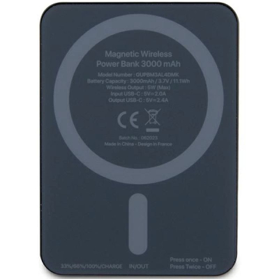 Powerbank Mercedes MEPB3KMESTK, 3000mAh, wireless MagSafe 5W, i zi