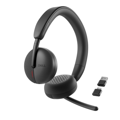 Kufje Dell WL3024, Bluetooth USB C, me mikrofon, të zeza