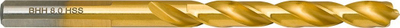 Stërvitëse metalike Baildon DIN 338 RN, 8mm, HSS TiN, 75mm