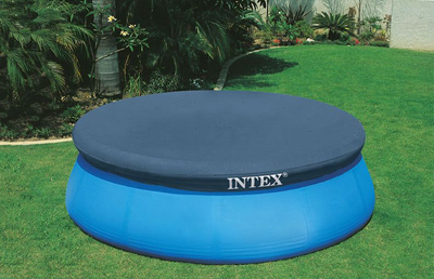 Mbulesë pishine Intex Cover Easy Set 305 cm, për pishina rrumbullake, blu