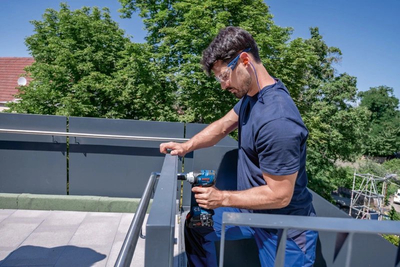 Kaçavidë goditëse pa kabëll Bosch Professional GDS 18V 330, 18V, 330 Nm, pa bateri, blu