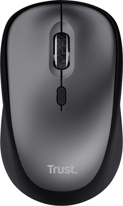 Maush wireless Trust ECO YVI+, i vogël, i rehatshëm, i zi