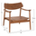 Fotelë lounge Ranger HM18255.01, dru teak, 70x73x73 cm, ngjyrë natyrale