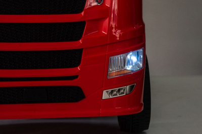 Kamion elektrik lodër Cameron Sino Scania 500R HL698, 4x4, i kuq