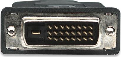 Kabllo HDMI në DVI Manhattan, 1m, e zezë