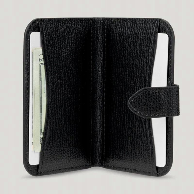 Portofol MagSafe Kate Spade New York Morgan, për karta, me kapëse magnetike, i zi