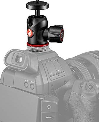 Tripod Manfrotto Befree Advanced MKBFRLA4BK BH, alumin, 3 seksione, i zi argjendtë