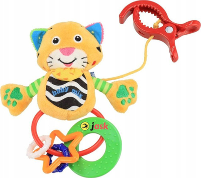 Lodër varëse Baby Mix Tiger, me zile, për karrocë, shumëngjyrëshe