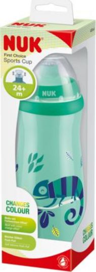 Shishe për fëmijë NUK 255577, 450ml, e gjelbër
