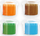 Set plasteline SES Creative Feel Good Dough Nature, 4x90g, vegan, shumëngjyrësh