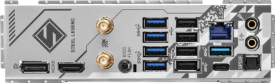 Pllakë amë ASRock B650 STEEL LEGEND WIFI, PCIe 5.0, DDR5, e bardhë