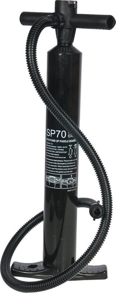 Pompë dore për SUP Enero Standard 2.2L, 25 PSI, e zezë