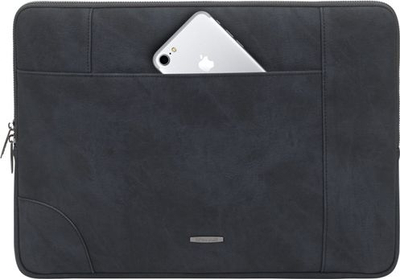 Futrollë laptopi Rivacase 8903, 13.3", që s’e zë uji, ngjyrë e zezë