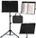 Set pulti muzike SUPRIMO D3, tripod i rregullueshëm, i palosshëm, ngjyrë e zezë