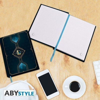 Fletore me vija ABYstyle A5 me League of Legends "Hexteck Logo"