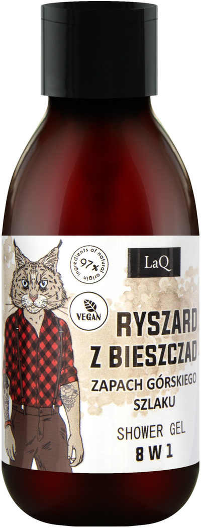 Xhel dushi LaQ Mini 8in1 Ryszard from Bieszczady, 100 ml, për meshkuj